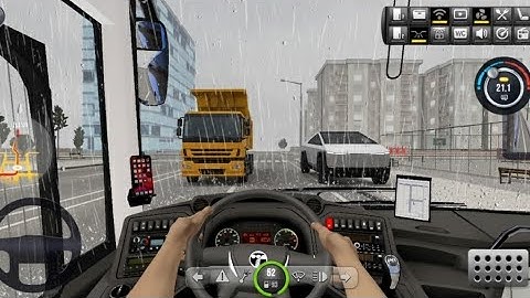 Bus Simulator Ultimate Full Trip Gameplay | Realistic Coach Driving Experience (Android/iOS)