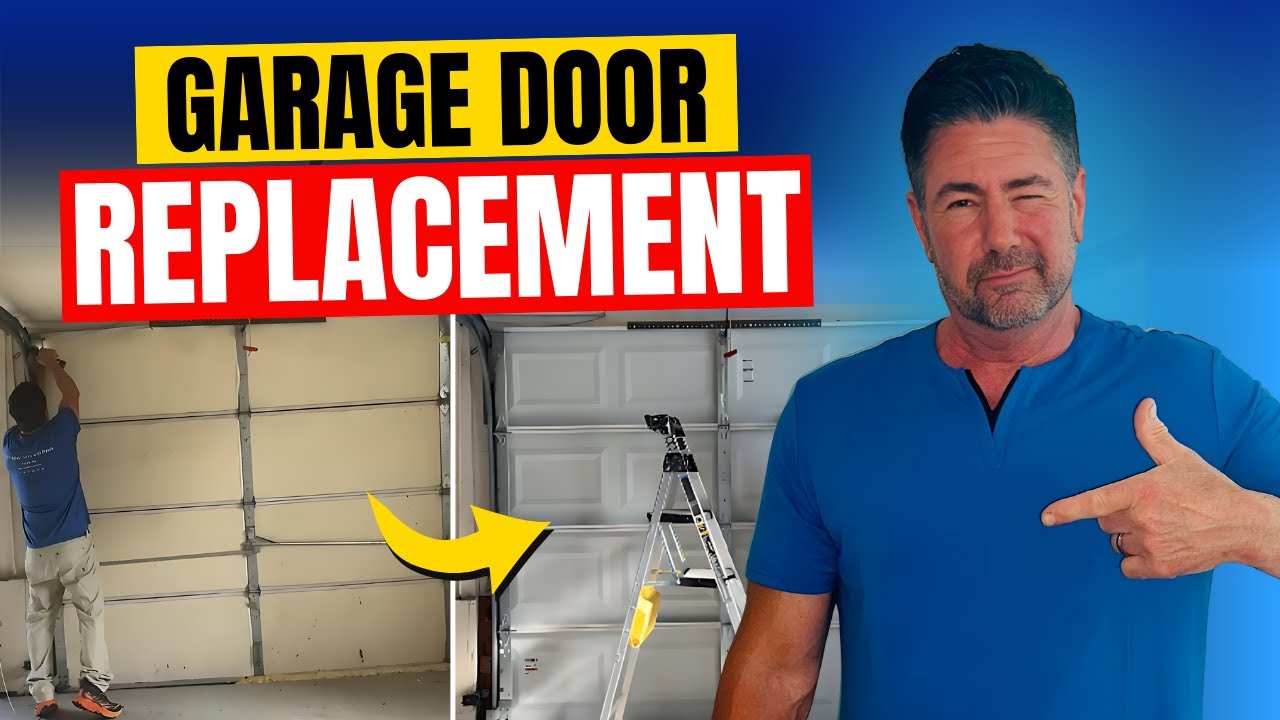 Remove New Garage Door Installation MADE EASY in Just 30 Minutes | Howl ... - Vanishing Strip Garage Door Installation