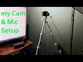 about my Live Streaming "pro webcam" setup