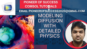 Modelling Diffusion in COMSOL with Detailed Understanding of Time scale