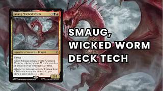 Smaug, Wicked Worm Commander Deck Tech | Treasures & Dragons | The Hobbit MTG EDH