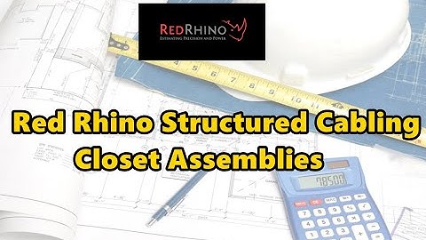 Red Rhino Structured Cabling Closet Assemblies