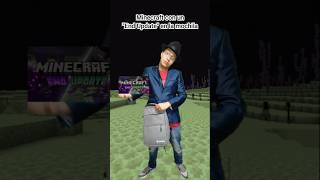 End update 😱⚡ #shorts #minecraft #humor #fyp