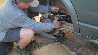 2008 Saturn Vue Wheel Speed Sensor replacement on rear passenger wheel - August/20/2025