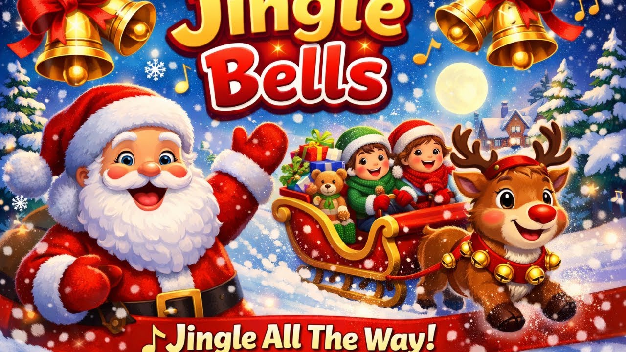 jingle Bells 🎵 Merry Christmas 🎄 | Christmas Songs for Kids & Family