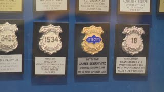 Cleveland Division of Police holds badge case ceremon honoring those who died in line of duty