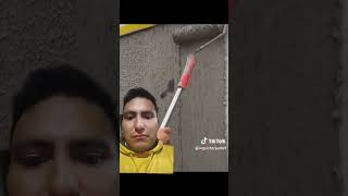 como hacer acabados texturisados usando pasta o estuco usando un rodillo para pastas texturisadas