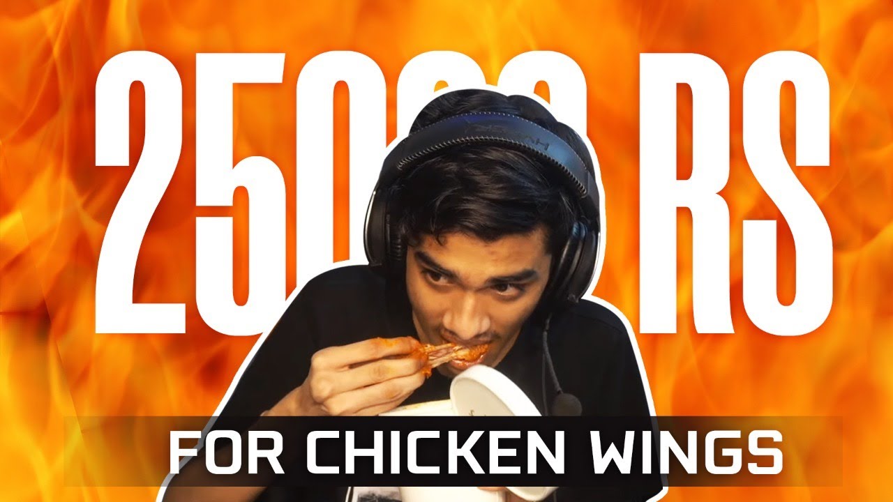 SPICIEST CHALLENGE EVER || 🔥CHICKEN WINGS CHALLENGE FOR RS  25,000 ft.@MortaLyt @8bitrebel