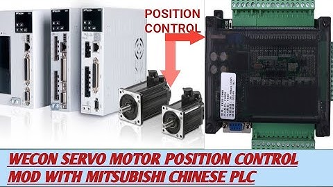 SERVO DRIVE POSITION CONTROL MODE|| MITSUBISHI CHINA PLC #servo #positioncontrol