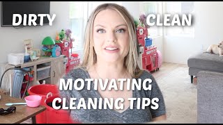 MOTIVATING CLEANING TIPS FROM A PREGNANT MOM | watch me clean