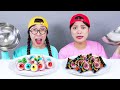 Real jelly vs fake jelly challenge dona