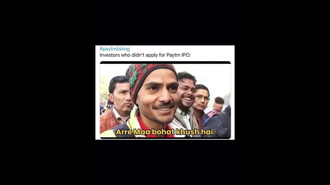 Paytm IPO payment share