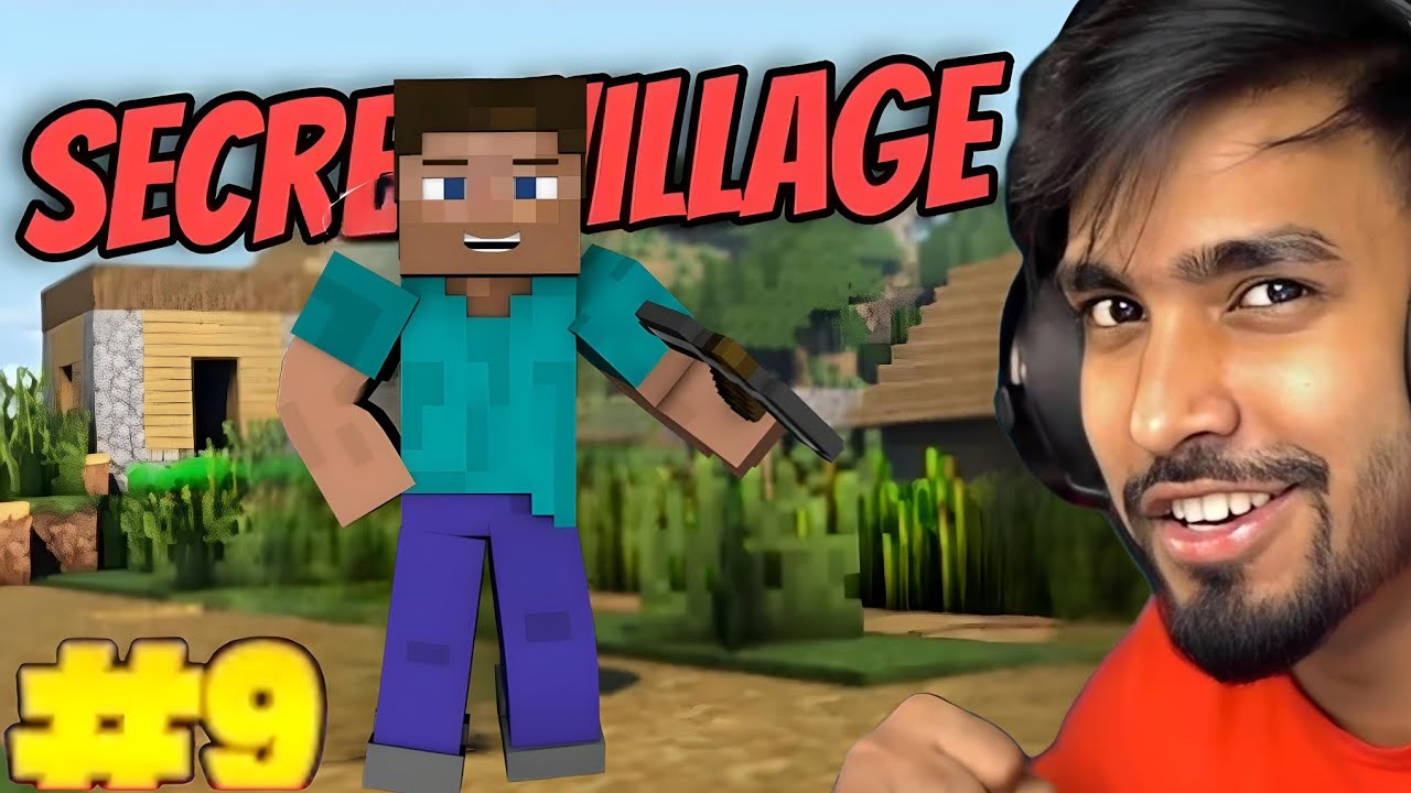 I Get Found A Secret Village in MINECRAFT (EPISODE 9) - YouTube
