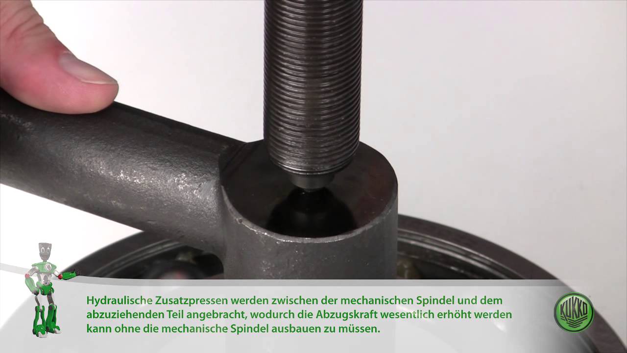 Kukko 129-4-H Kugelgelenk Abzieher 40 Mm Mit Hydra ul. Spindel 15