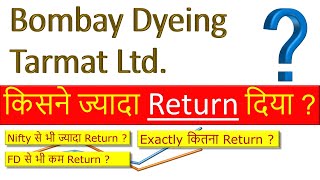 Bombay Dyeing Vs Tarmat Ltd