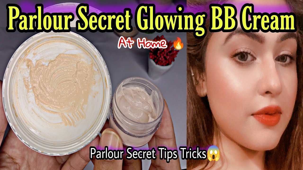 how to make glowing bb cream at home No Makeup Look with bb cream