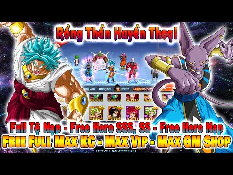 GAME 3001: Rồng Thần Huyền Thoại (Android,PC) | Full KC – Vip – Max GM Shop – Full Tệ Nạp [HEOVKT]