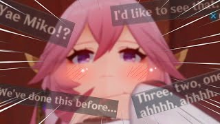 Yae Miko kinda sus... | Genshin Impact