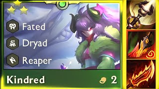 Ornn Items Kindred ⭐⭐⭐ | 6 Dryad 4 Repear Kindred 3 Star | TFT SET 11