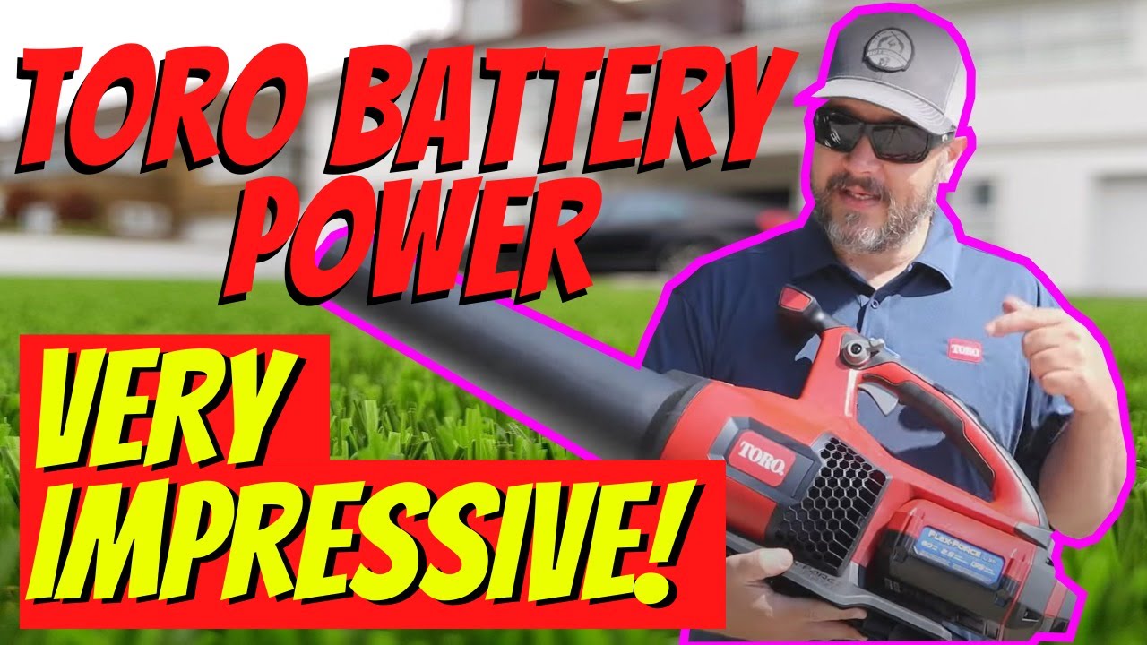 Toro 60v Flex Force Battery Powered Cordless Leaf Blower ► Unboxing/Review