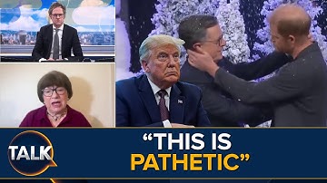 “This Is Disgusting” | Prince Harry Makes Trump Joke During Surprise Stephen Colbert Appearance