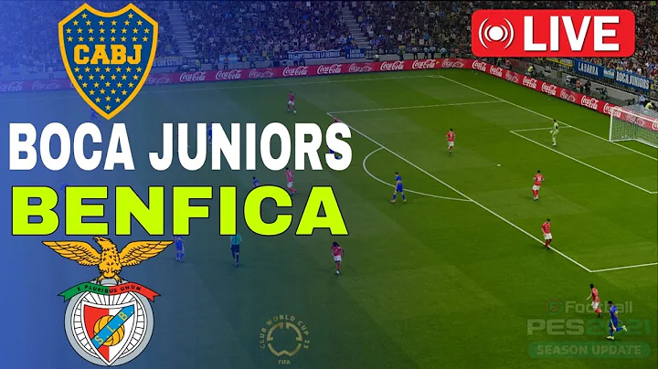 Boca Junors vs Benfica LIVE 🔴 Club World Cup ⚽ LIVE Match Now eFootball PES 21