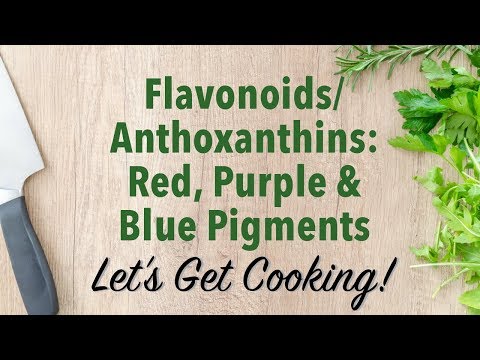 Flavonoids/Anthocyanins: Red, Purple & Blue Pigments