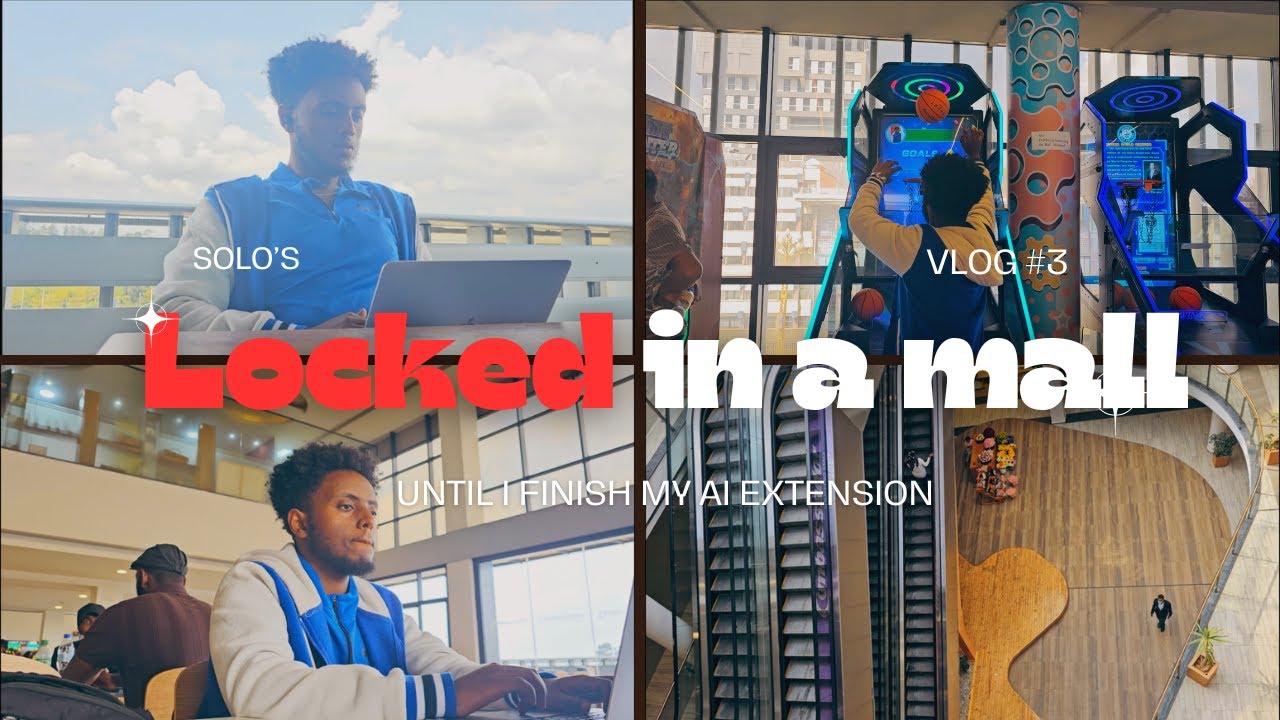 Locked in a Mall Until I Finish My AI Extension - Solo's dev vlog episode 3