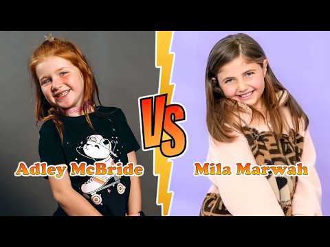 Adley McBride VS Mila Marwah Transformation 🌟 From Baby To 2026