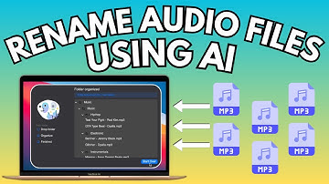 How To Rename Audio Files With AI On Mac & PC (2025) | Rename Files Automatically Using AI