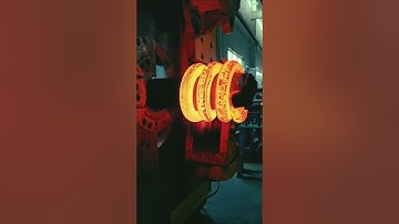 Making large springs by rolling #viralvideo #manufacturingprocess #reels