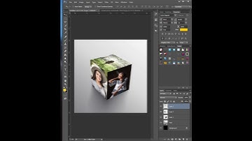 Photoshop 3D Photo Cube Effect in 60 Seconds 😍 | Easy Trick #shorts