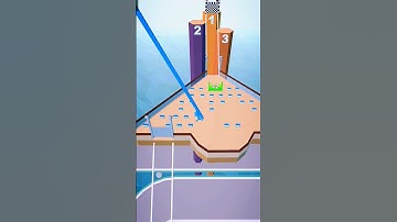 Bridge Race 😰 Hard Level ❤️‍🔥 #shortsfeed #shorts