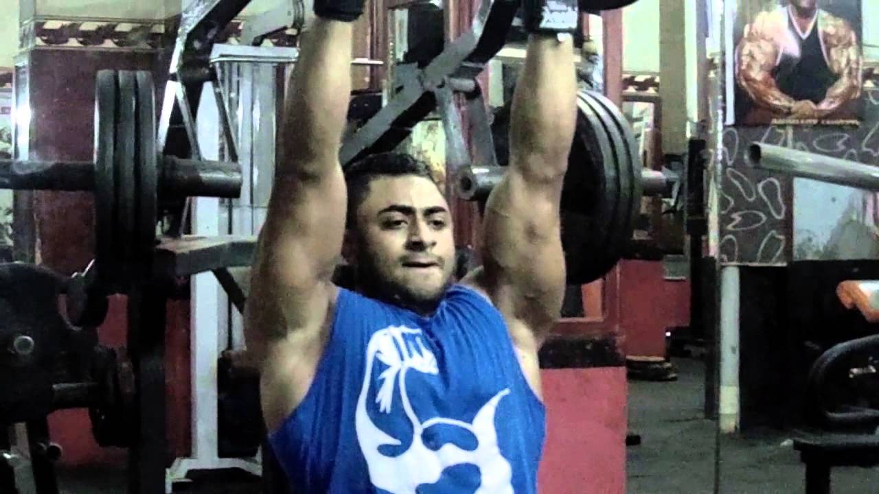Gym [body maker] training bodybuilding Captain Mohamed Osman - YouTube