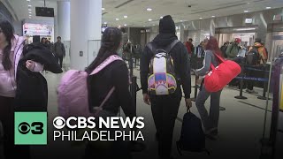 Holiday travel ramps up on the roads and in the skies around Philadelphia area