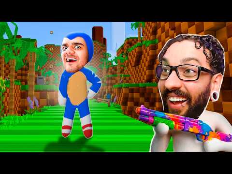 FINALMENTE JOGAMOS O MAPA DO SONIC NO MECCHA CHAMELEON