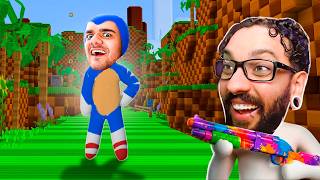 FINALMENTE JOGAMOS O MAPA DO SONIC NO MECCHA CHAMELEON