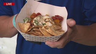 Ed Wilson tests out a snack at JR's Southpork Ranch ISF 2026