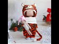 Интерьерная текстильная куколка &quot;Тигрюля&quot;;  Interior textile doll &quot;Tiger&quot;