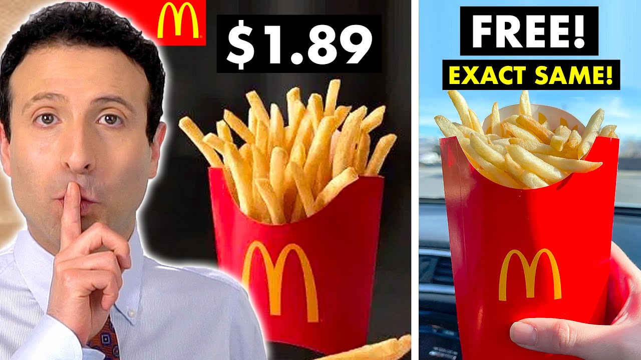 10 NEW Fast Food SECRETS That Will Save You Money! YouTube