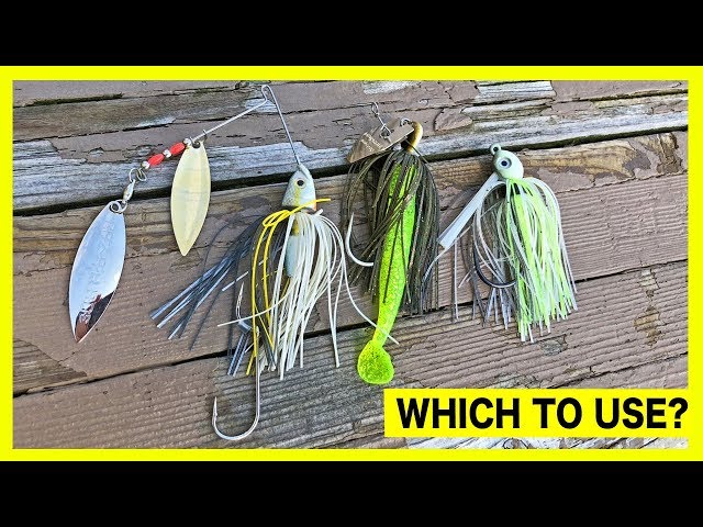 Swim Jig vs Spinnerbait vs Chatterbait 