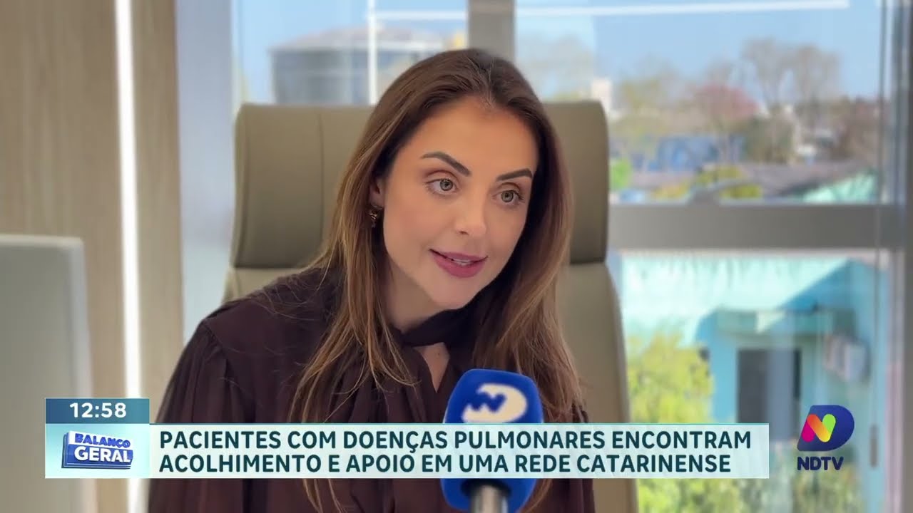 Pacientes com doenças pulmonares recebem apoio em rede catarinense