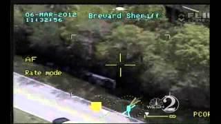 BCSO Chopper Follows Deputy Shooting Suspects