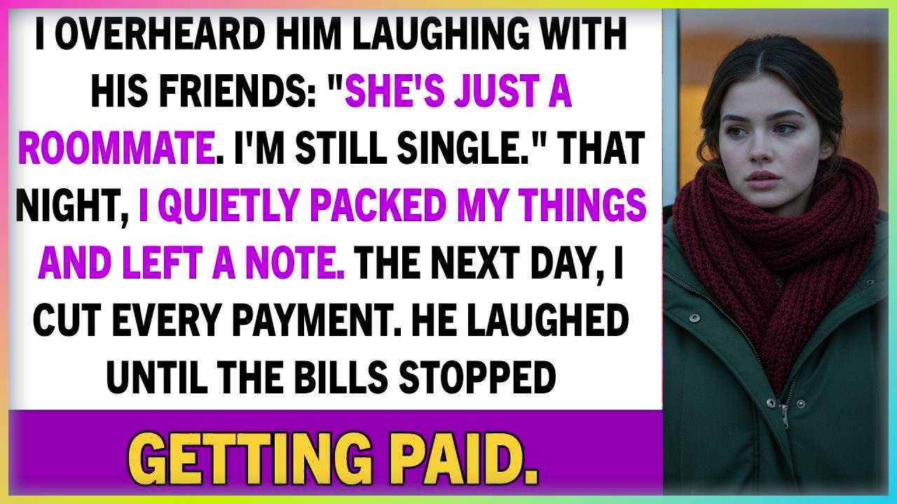 I Overheard Him Laughing With His Friends: 