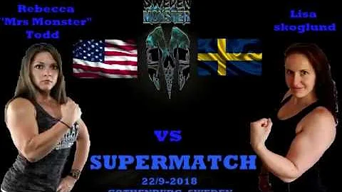 Sweden Monster Cup 2018 - Lisa Skoglund vs Rebecca...