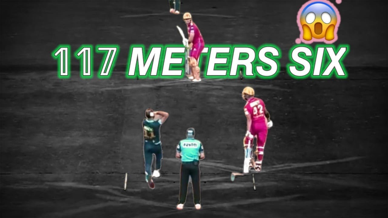 117 Meter Six By Liam Livingstone || IPL2022 117M Six 