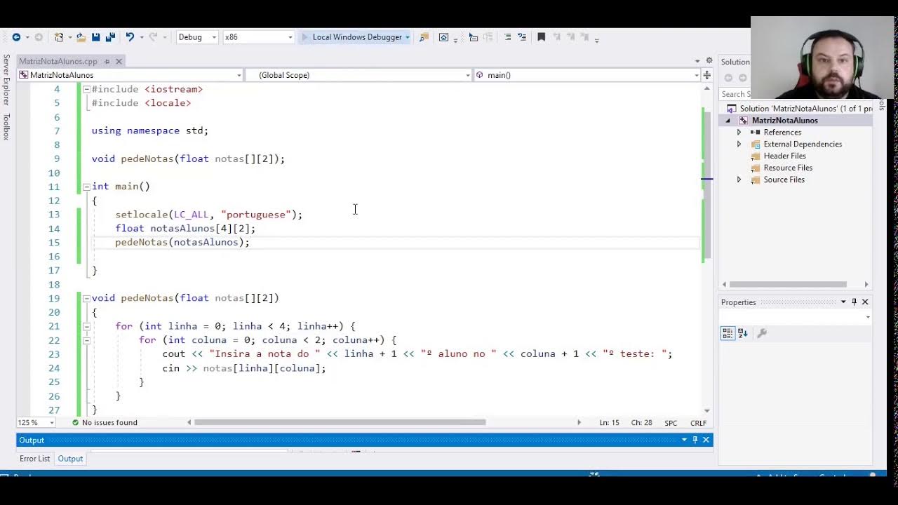 Arrays Bidimensionais Matrizes C++ Básico - YouTube
