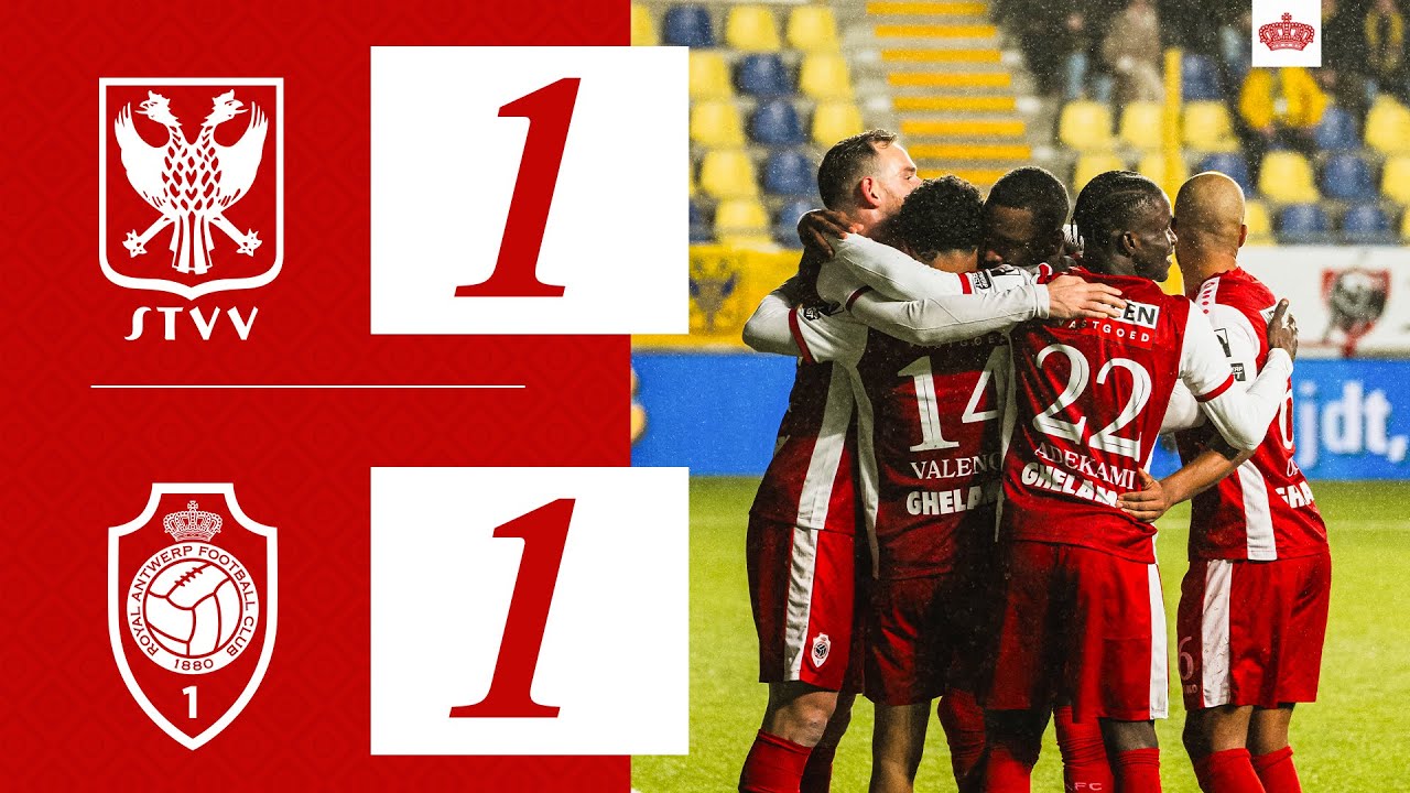 bongdaplus mobile HIGHLIGHTS I STVV 1-1 R ANTWERP FC I JPL MD23 I 2024 - 2025