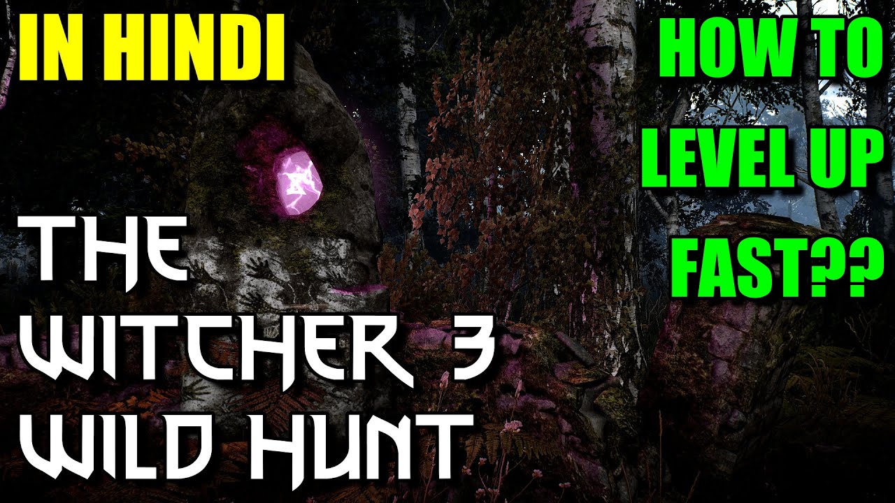 The Witcher 3 : Wild Hunt Places OF Power in White Orchard with Hindi