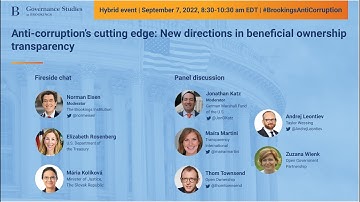 Anti-corruption’s cutting edge: New directions in beneficial ownership transparency